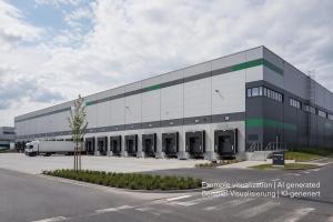 Logistikimmobilie in München, Warehouse in Munich (Germany)