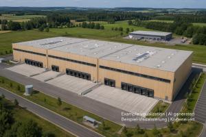 Logistikimmobilie an der A3 Straubing, Warehouse near A3 Straubing