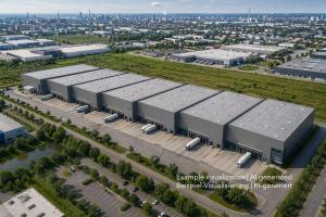 Logistikimmobilie in Duisburg Süd, Warehouse in Duisburg South