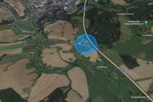 Logistikimmobilie südöstlich von Chemnitz