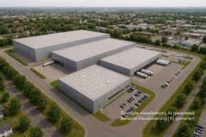 Logistikhalle in Bremen, Logistics hall in Bremen