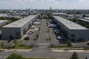Logistikflächen in Neuss, Warehouse and logistics space in Neuss
