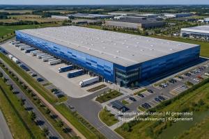 Logistikcenter bei Ingolstadt, Logistics center near Ingolstadt Germany