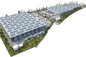 Warehouse and logistics center near Stuttgart