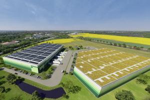 Warehouse between Leipzig and Dresden