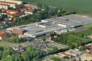 Gewerbegebiet, Industriegebiet: Gewerbegebiet Erfurter Höhe (Commercial industrial area)