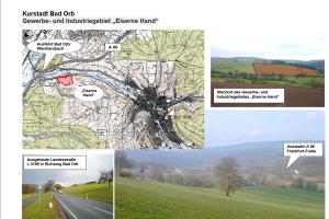 Gewerbegebiet, Industriegebiet: Gewerbe- und Industriegebiet „Eiserne Hand“ (Commercial industrial area)