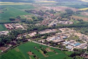 Gewerbegebiet, Industriegebiet: Industrie- und Gewerbegebiet West (Commercial industrial area)