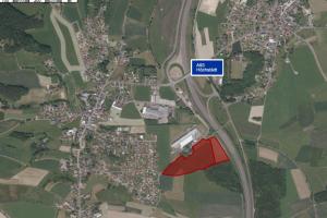 Gewerbegebiet, Industriegebiet: Gewerbegebiet Am Bahnhof (Commercial industrial area)