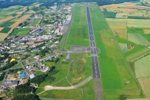 Gewerbegebiet, Industriegebiet: Gewerbegebiet Flugplatz Bitburg (Commercial industrial area)