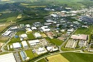 Gewerbegebiet, Industriegebiet: Gewerbegebiet Merlick IV (Commercial industrial area)