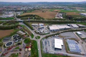 Gewerbegebiet, Industriegebiet: Gewerbegebiet Öhringen (Commercial industrial area)