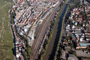 Gewerbegebiet, Industriegebiet: Gewerbegebiet Pliensauvorstadt (Commercial industrial area)