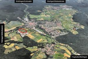 Gewerbegebiet, Industriegebiet: Gewerbegebiet Westlich Bauhof (Commercial industrial area)