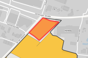 Gewerbegebiet, Industriegebiet: Gewergebiet Östlich der Eßseite (Commercial industrial area)