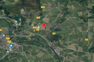 Gewerbegebiet, Industriegebiet: Industrie- und Gewerbegebiet Glaubitz (Commercial industrial area)