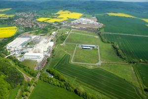 Gewerbegebiet, Industriegebiet: Industriegebiet An der Krummschlacht (Commercial industrial area)