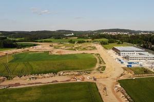 Gewerbegebiet, Industriegebiet: Gewerbegebiet Saaß Auerbach (Commercial industrial area)