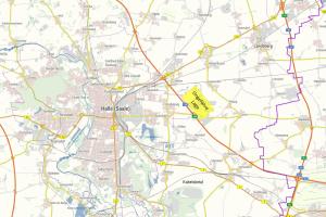 Gewerbegebiet, Industriegebiet: Industriegebiet Star Park Halle A 14 (Commercial industrial area)