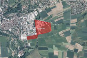 Gewerbegebiet, Industriegebiet: Industriegebiet Steinwiesen (Commercial industrial area)