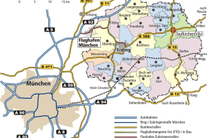 Gewerbegebiet, Industriegebiet: Gewerbegebiet „Roßmais“ (Commercial industrial area)