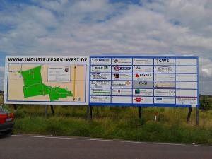 Gewerbegebiet, Industriegebiet: Industriepark West (Commercial industrial area)