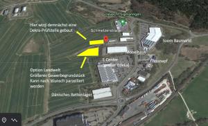 Gewerbegebiet, Industriegebiet: Gewerbefläche-Option Landwelt (Commercial industrial area)