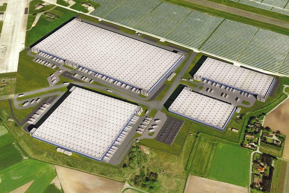 Logistics center and warehouse southwest of Bremen