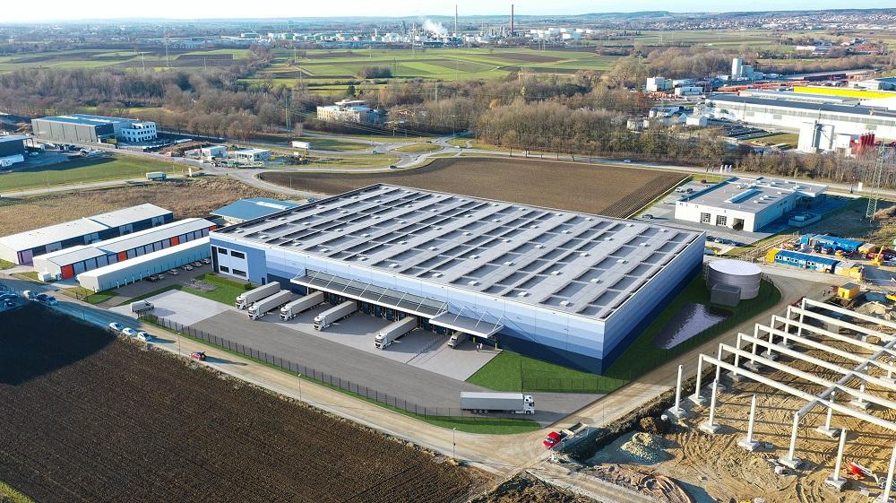 Logistics center near Ingolstadt Germany