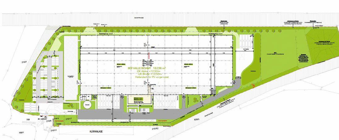 Warehouse eastern of Munich Floorplan