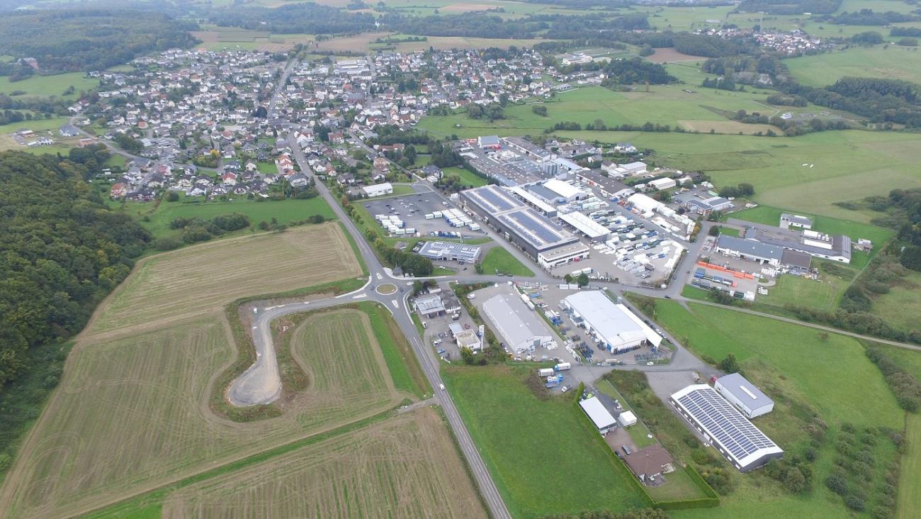 Gewerbegebiet, Industriegebiet: Gewerbezentrum Westerwaldstraße (Commercial industrial area)