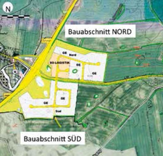 Gewerbegebiet, Industriegebiet: Gewerbegebiet Am Voßberg (Commercial industrial area)