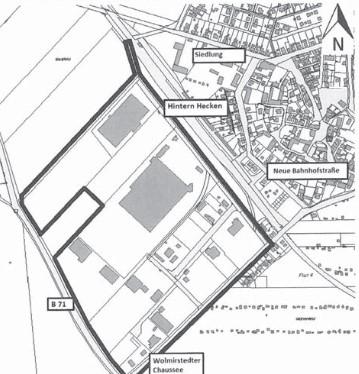 Gewerbegebiet, Industriegebiet: Gewerbegebiet Meitzendorf (Commercial industrial area)