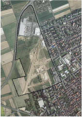 Gewerbegebiet, Industriegebiet: Gewerbegebiet Nord-West (Commercial industrial area)