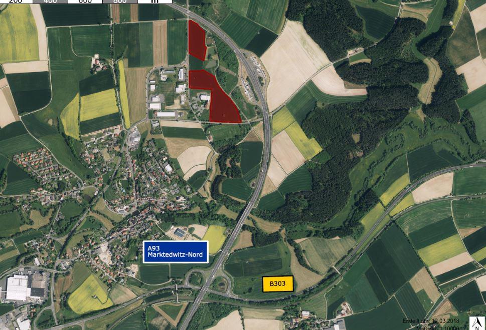 Gewerbegebiet, Industriegebiet: Gewerbegebiet Rathaushütte (Commercial industrial area)