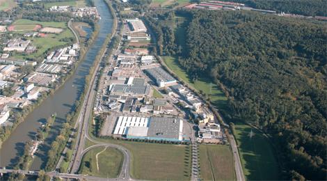 Gewerbegebiet, Industriegebiet: Gewerbegebiet Sirnau (Commercial industrial area)