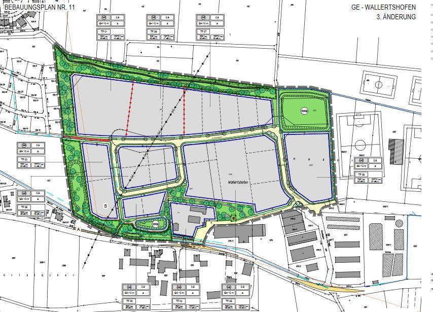 Gewerbegebiet, Industriegebiet: Gewerbepark Wallertshofen (Commercial industrial area)