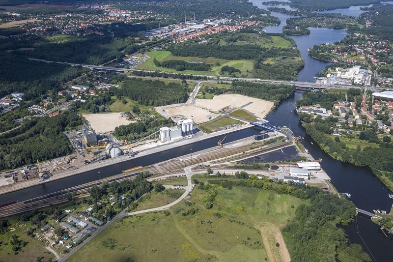 Gewerbegebiet, Industriegebiet: Hafen Königs Wusterhausen / Wildau (Commercial industrial area)