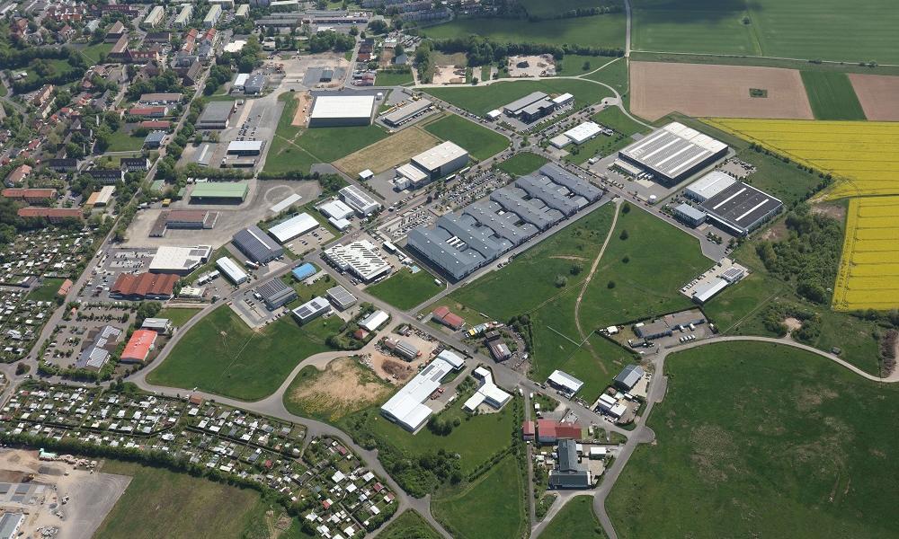 Gewerbegebiet, Industriegebiet: Industrie- und Gewerbegebiet Reinhardshof (Commercial industrial area)