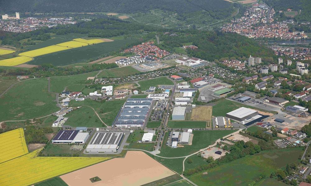 Gewerbegebiet, Industriegebiet: Industrie- und Gewerbegebiet Reinhardshof (Commercial industrial area)