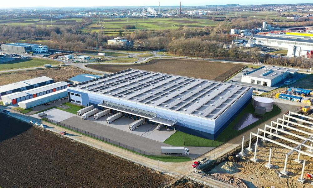 Logistics center near Ingolstadt Germany