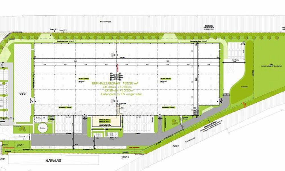 Warehouse eastern of Munich Floorplan