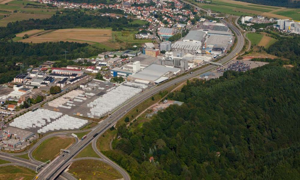 Gewerbegebiet, Industriegebiet: Zweibrücker Staße (Commercial industrial area)