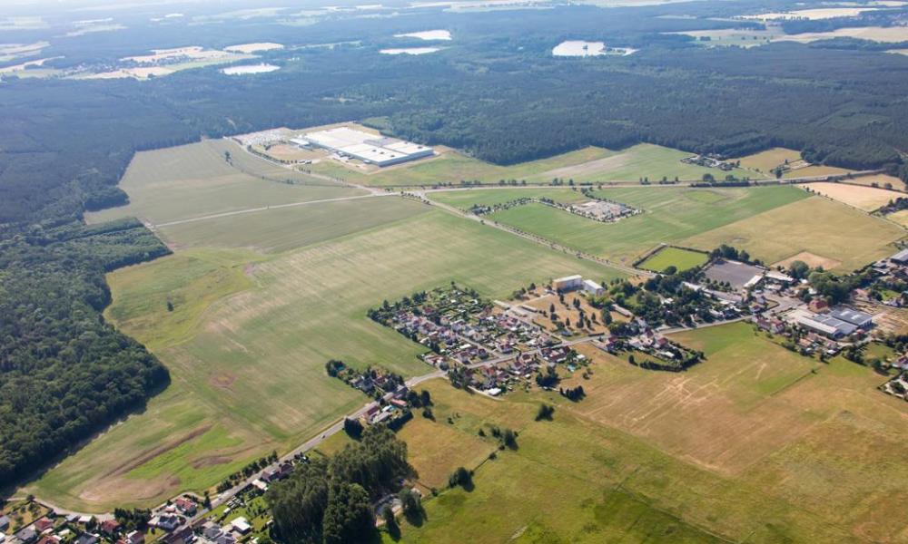 Gewerbegebiet, Industriegebiet: Gewerbe- Industriegebiet Straßgräbchen (Commercial industrial area)