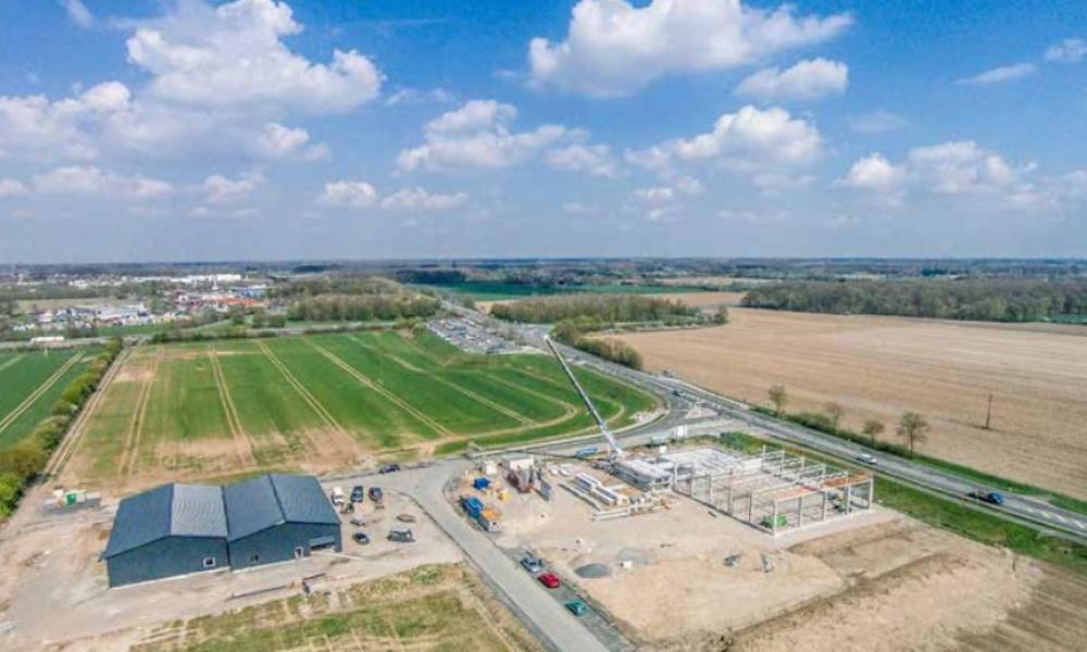 Gewerbegebiet, Industriegebiet: Brocker Feld (Bösensell) (Commercial industrial area)