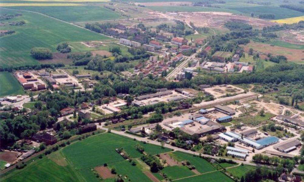 Gewerbegebiet, Industriegebiet: Industrie- und Gewerbegebiet West (Commercial industrial area)