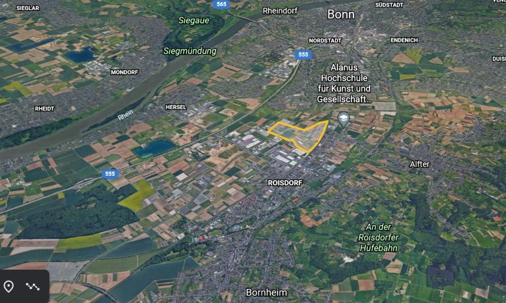 Gewerbegebiet, Industriegebiet: Gewerbegebiet Alfter Nord (Commercial industrial area)