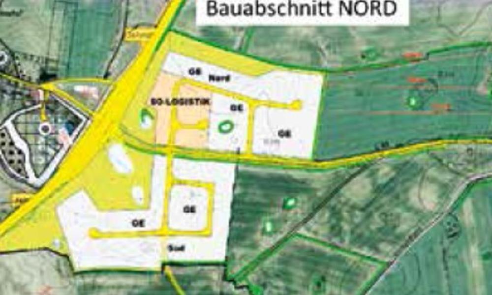 Gewerbegebiet, Industriegebiet: Gewerbegebiet Am Voßberg (Commercial industrial area)