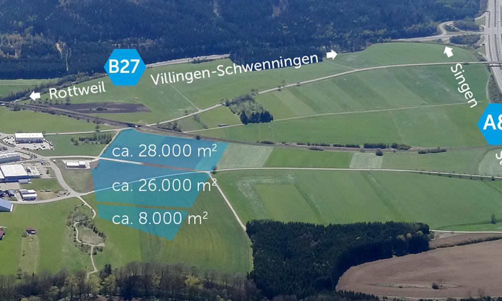 Gewerbegebiet, Industriegebiet: Deißlingen Breite (Commercial industrial area)