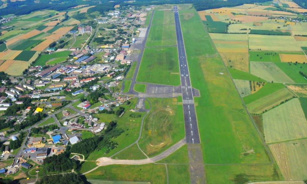 Gewerbegebiet, Industriegebiet: Gewerbegebiet Flugplatz Bitburg (Commercial industrial area)